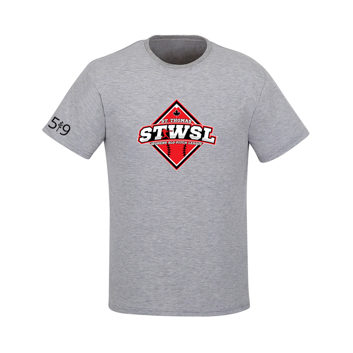 ST. THOMAS WOMEN'S SLO PITCH CLASSIC TEE (WOMENS)