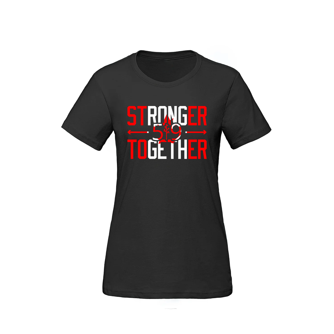 CANADA STRONGER TOGETHER TEE (WOMENS)