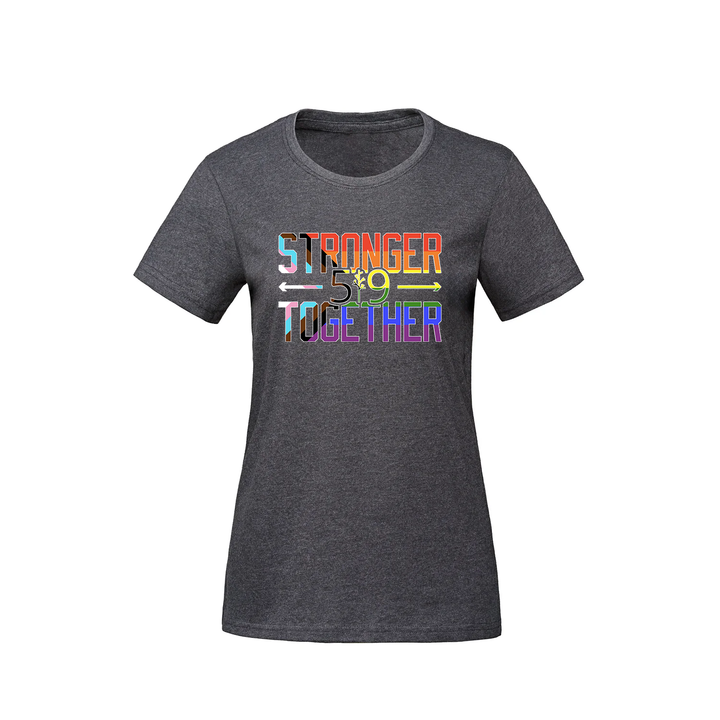 PRIDE STRONGER TOGETHER TEE (WOMENS)