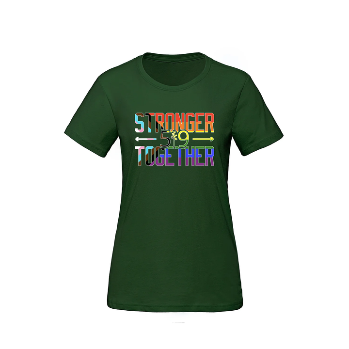 PRIDE STRONGER TOGETHER TEE (WOMENS)