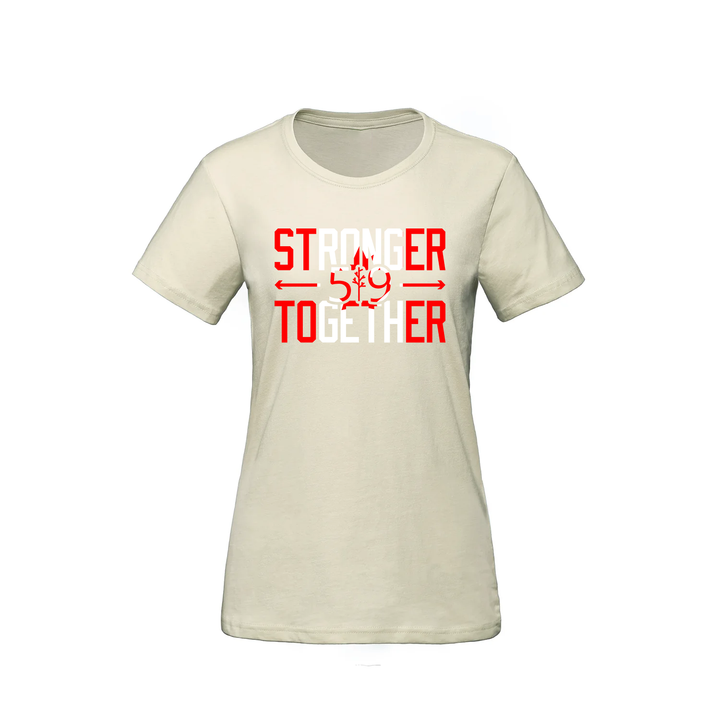 CANADA STRONGER TOGETHER TEE (WOMENS)