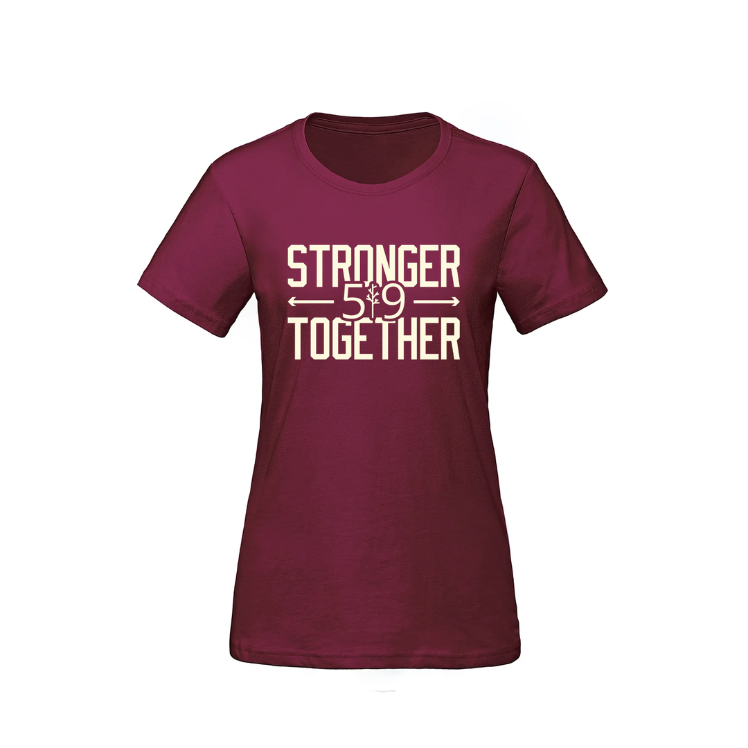 STRONGER TOGETHER TEE (WOMENS)