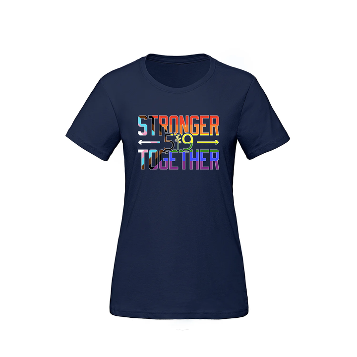 PRIDE STRONGER TOGETHER TEE (WOMENS)