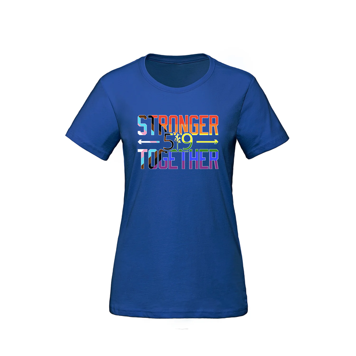 PRIDE STRONGER TOGETHER TEE (WOMENS)
