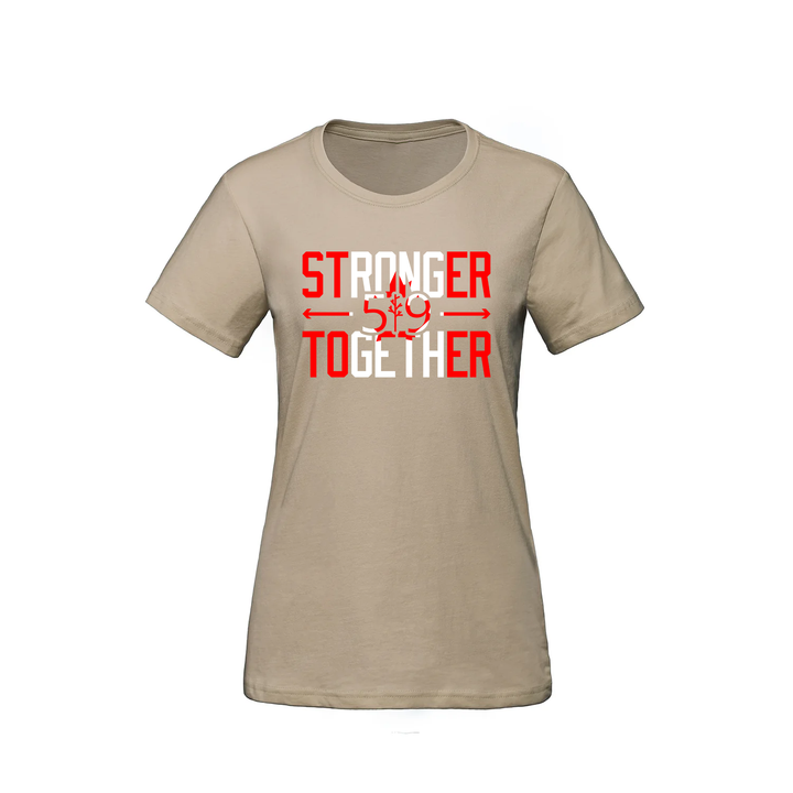 CANADA STRONGER TOGETHER TEE (WOMENS)