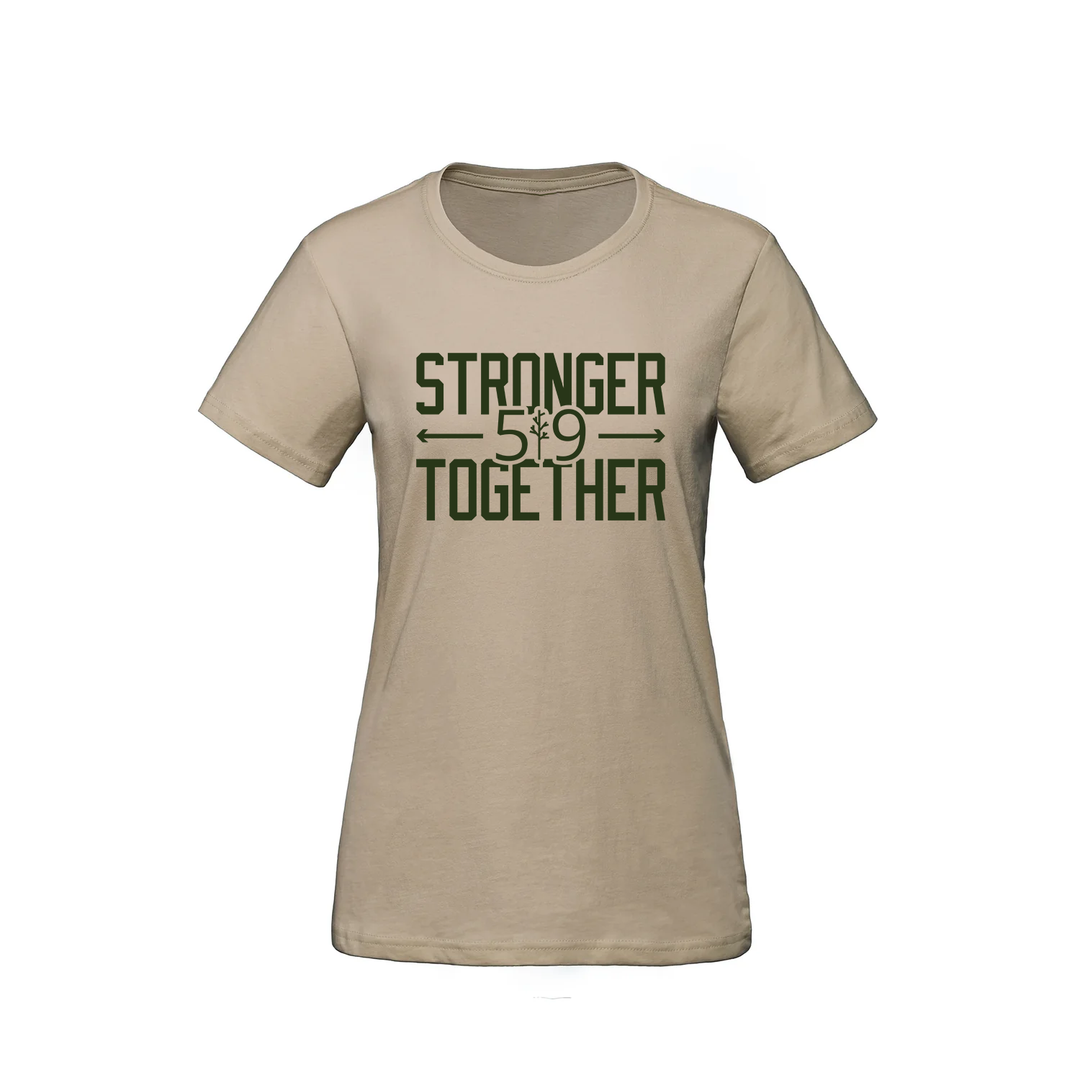 STRONGER TOGETHER TEE (WOMENS)