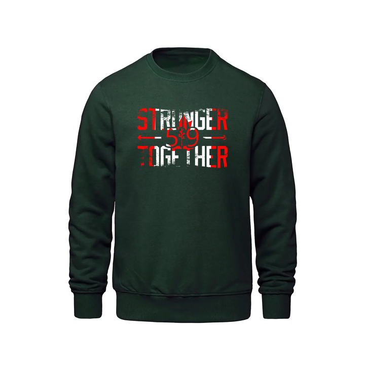 DISTRESSED CANADA STRONGER TOGETHER CREW (UNISEX)