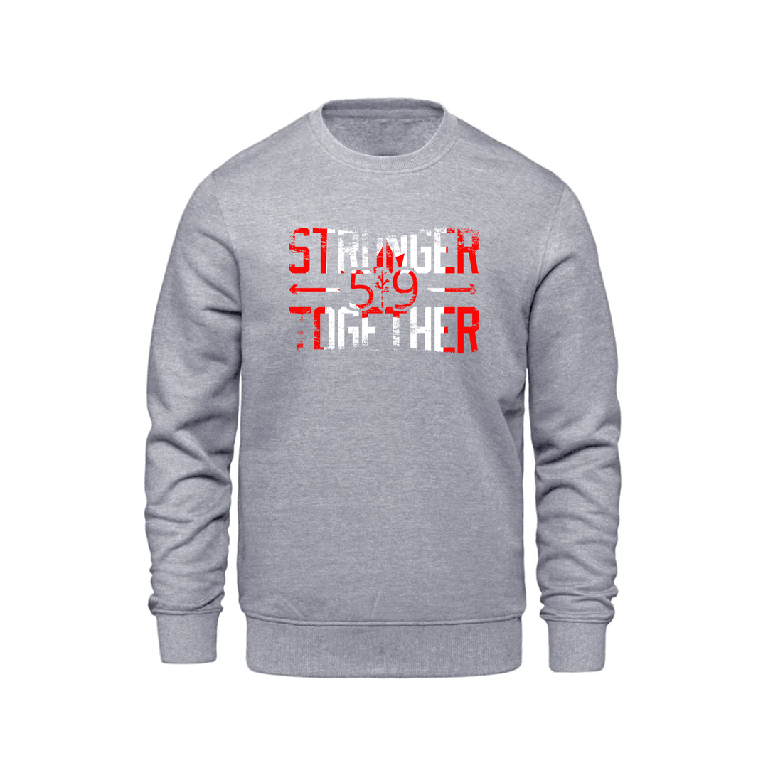 DISTRESSED CANADA STRONGER TOGETHER CREW (UNISEX)
