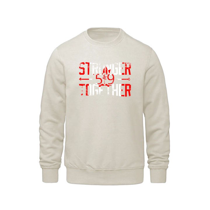 DISTRESSED CANADA STRONGER TOGETHER CREW (UNISEX)