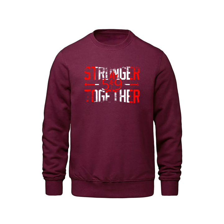 DISTRESSED CANADA STRONGER TOGETHER CREW (UNISEX)