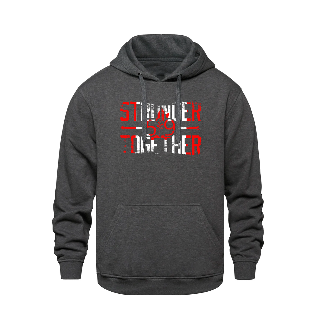 DISTRESSED CANADA STRONGER TOGETHER HOODIE (UNISEX)