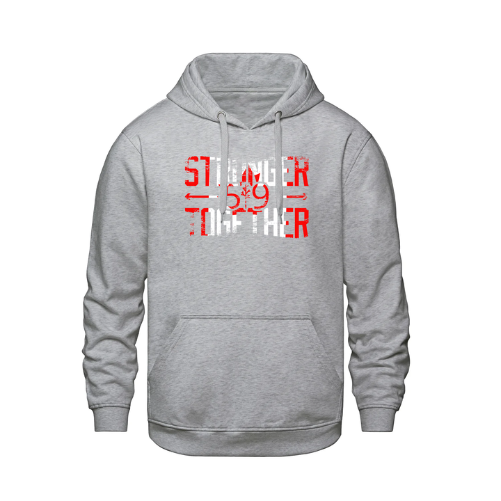 DISTRESSED CANADA STRONGER TOGETHER HOODIE (UNISEX)