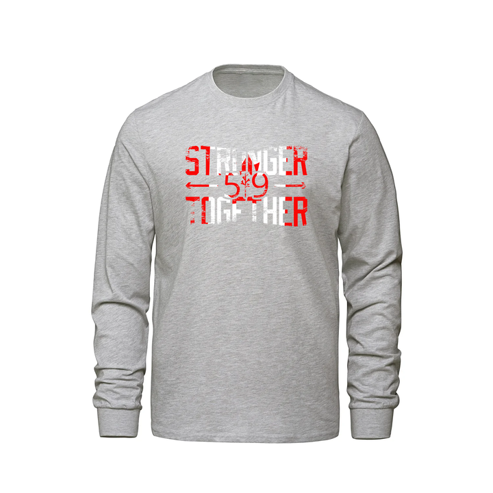DISTRESSED CANADA STRONGER TOGETHER LONG SLEEVE (MENS)
