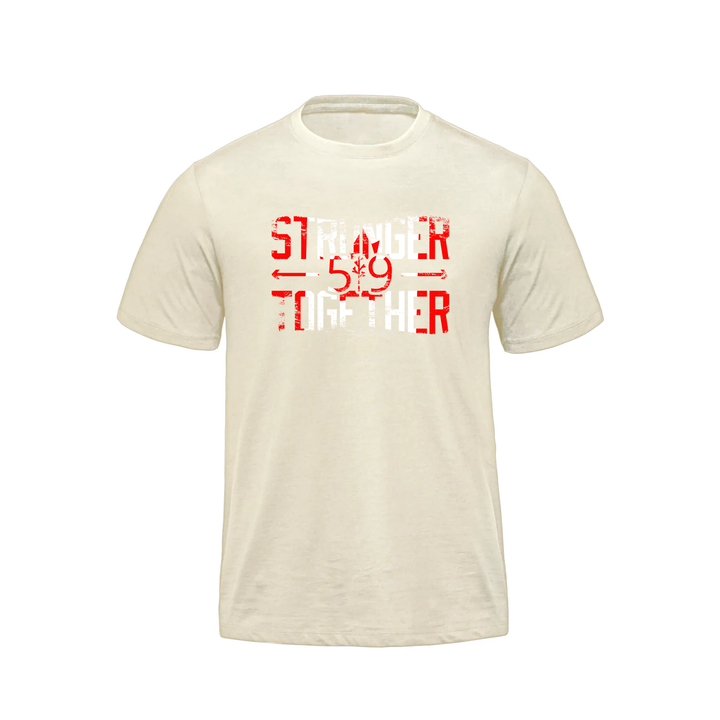 DISTRESSED CANADA STRONGER TOGETHER PREMIUM TEE (MENS)
