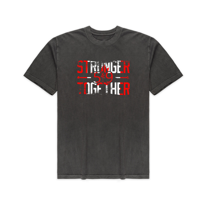 DISTRESSED CANADA STRONGER TOGETHER VINTAGE TEE (UNISEX)