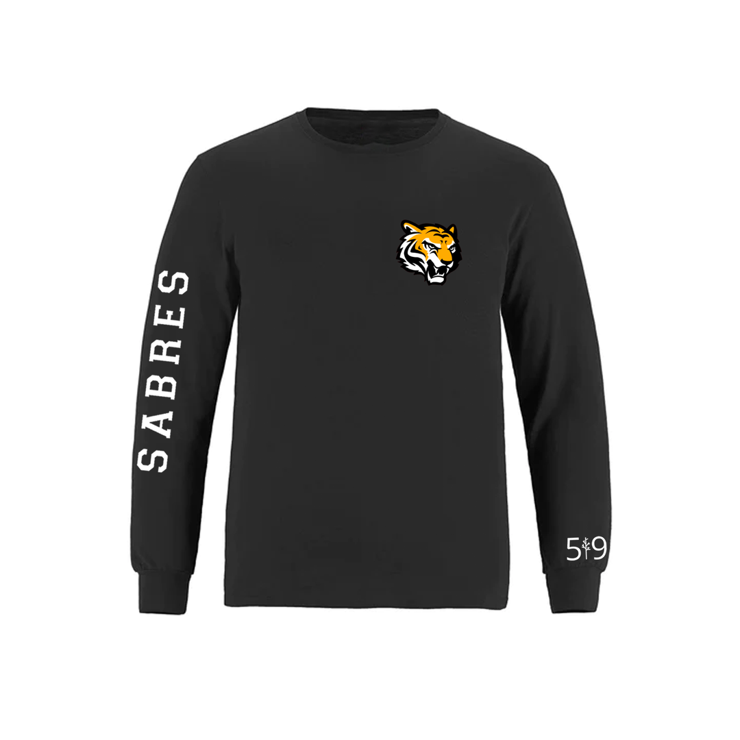 SAUNDERS SABRES SLEEVE LOGO LONG SLEEVE (MENS)