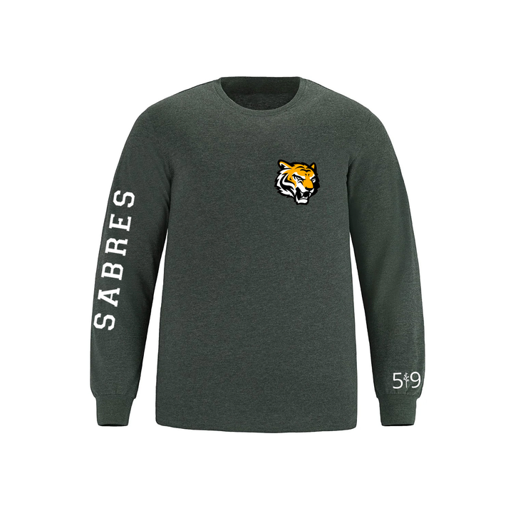 SAUNDERS SABRES SLEEVE LOGO LONG SLEEVE (MENS)