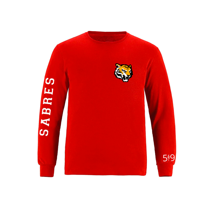 SAUNDERS SABRES SLEEVE LOGO LONG SLEEVE (MENS)