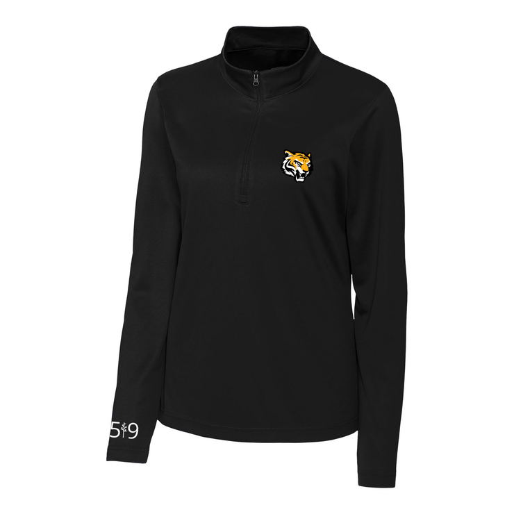 SABRES ATHLETIC 1/4 ZIP (WOMENS)