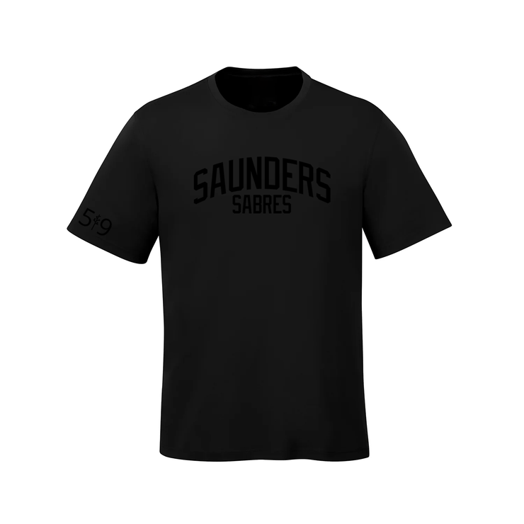 SAUNDERS BLACK OUT TEE (MENS)