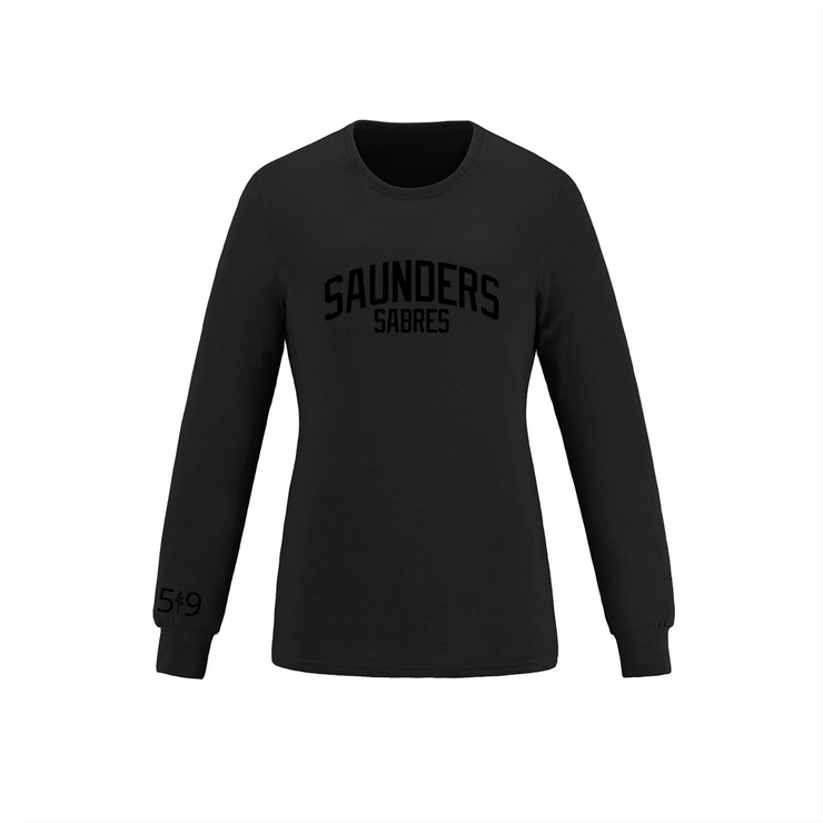 SAUNDERS BLACK OUT LONG SLEEVE (WOMENS)