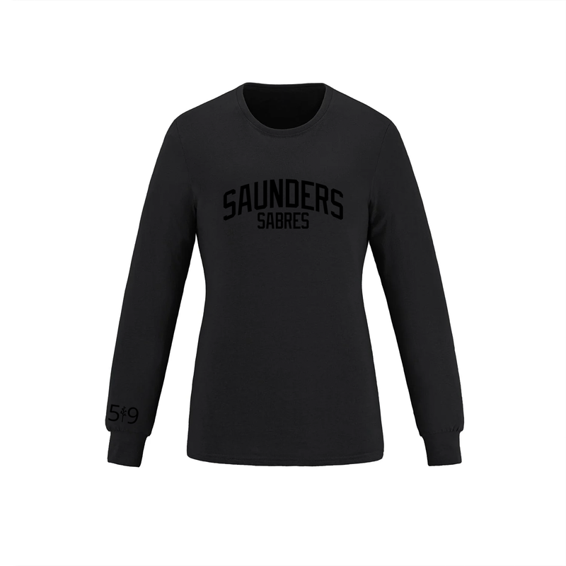 SAUNDERS BLACK OUT LONG SLEEVE (WOMENS)