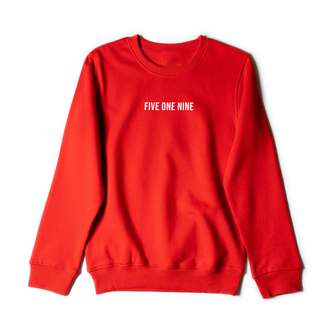 FIVE ONE NINE CREWNECK (UNISEX)