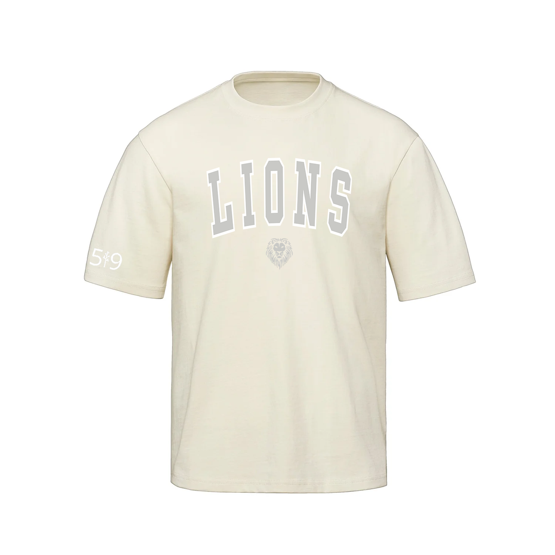 LIONS VARSITY OVERSIZED TEE (UNISEX)