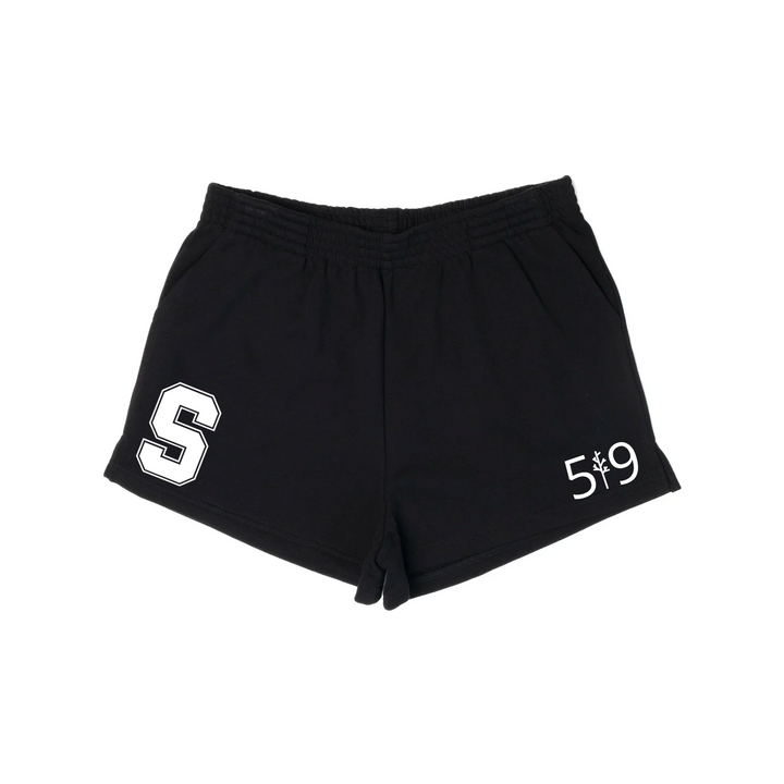 SOUTH LIONS "S" SWEAT SHORTS (WOMENS)