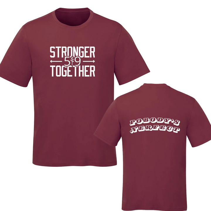 519 X STRONGER TOGETHER POBODYS NERFECT TEE (MENS)