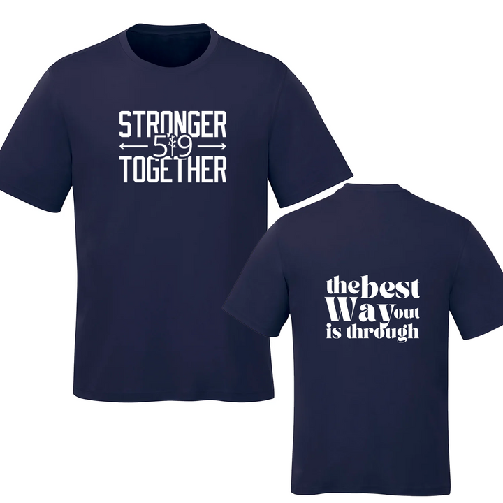 519 X STRONGER TOGETHER BEST WAY IS THROUGH TEE (MENS)