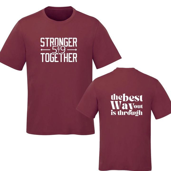 519 X STRONGER TOGETHER BEST WAY IS THROUGH TEE (MENS)