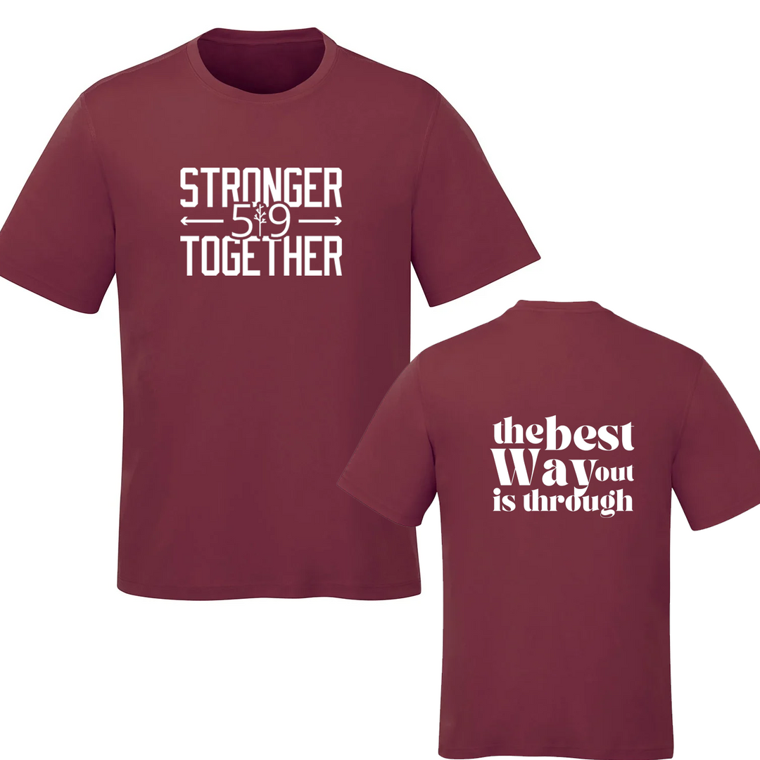 519 X STRONGER TOGETHER BEST WAY IS THROUGH TEE (WOMENS)