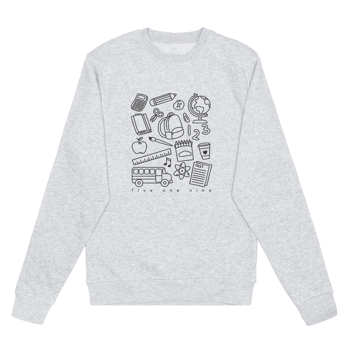 TEACHER SUPPLIES CREW (UNISEX)