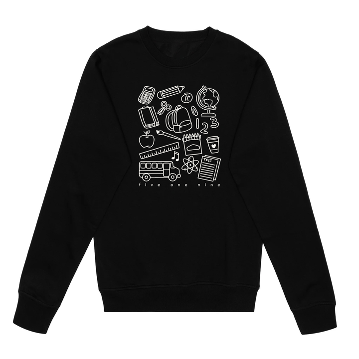 TEACHER SUPPLIES CREW (UNISEX)