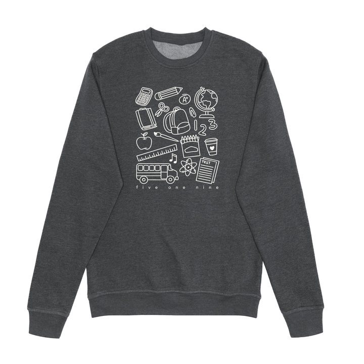 TEACHER SUPPLIES CREW (UNISEX)