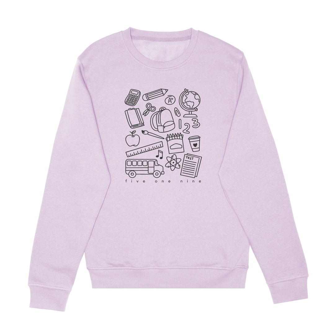 TEACHER SUPPLIES CREW (UNISEX)