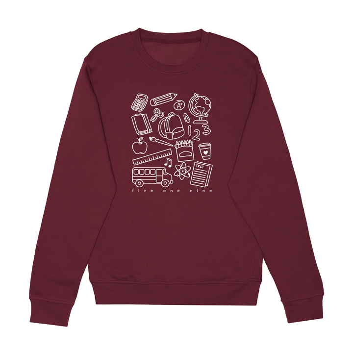 TEACHER SUPPLIES CREW (UNISEX)