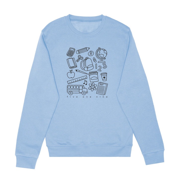 TEACHER SUPPLIES CREW (UNISEX)