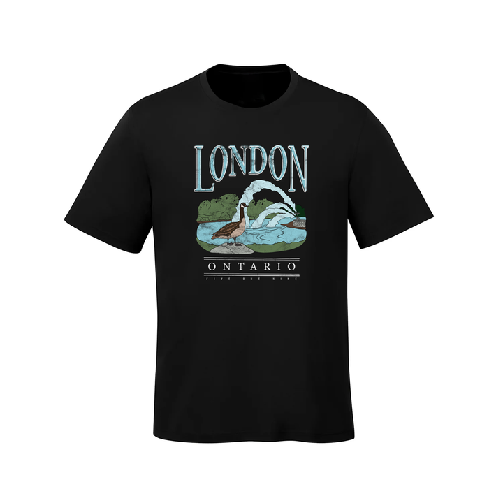 LONDON VINTAGE THAMES RIVER TEE (MENS)