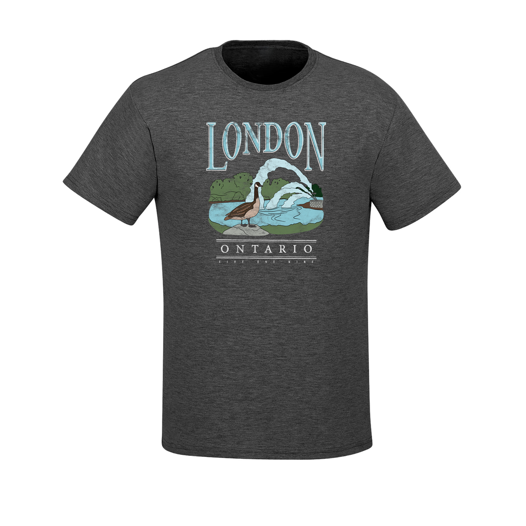 LONDON VINTAGE THAMES RIVER TEE (MENS)