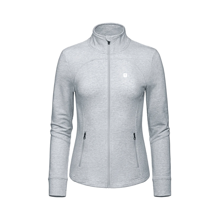 BASIC TREE FRENCH TERRY ZIP-UP (WOMENS)