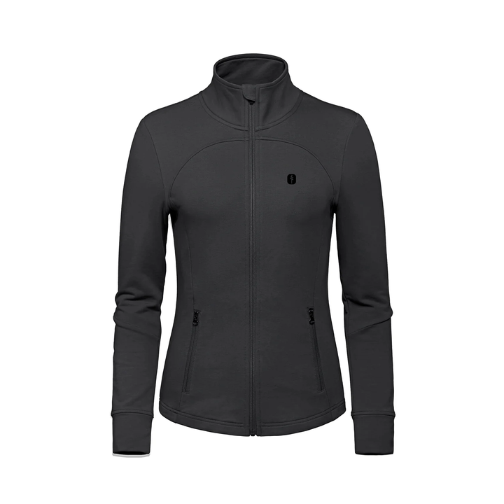 BASIC TREE FRENCH TERRY ZIP-UP (WOMENS)