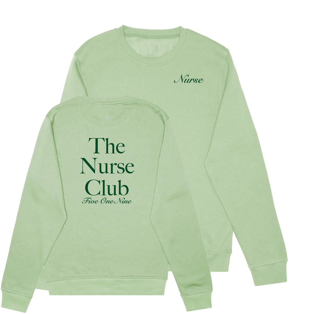 THE NURSE CLUB CREW (UNISEX)