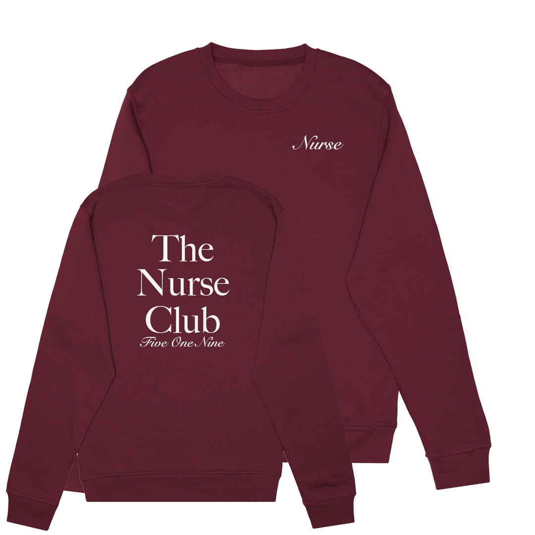 THE NURSE CLUB CREW (UNISEX)