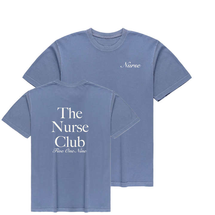 THE NURSE CLUB VINTAGE TEE (UNISEX)