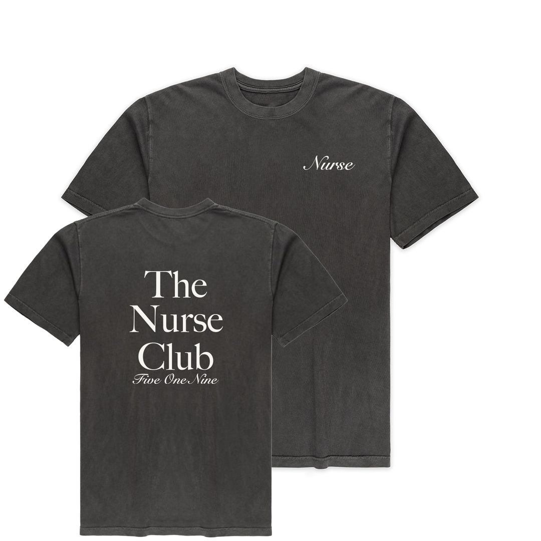 THE NURSE CLUB VINTAGE TEE (UNISEX)