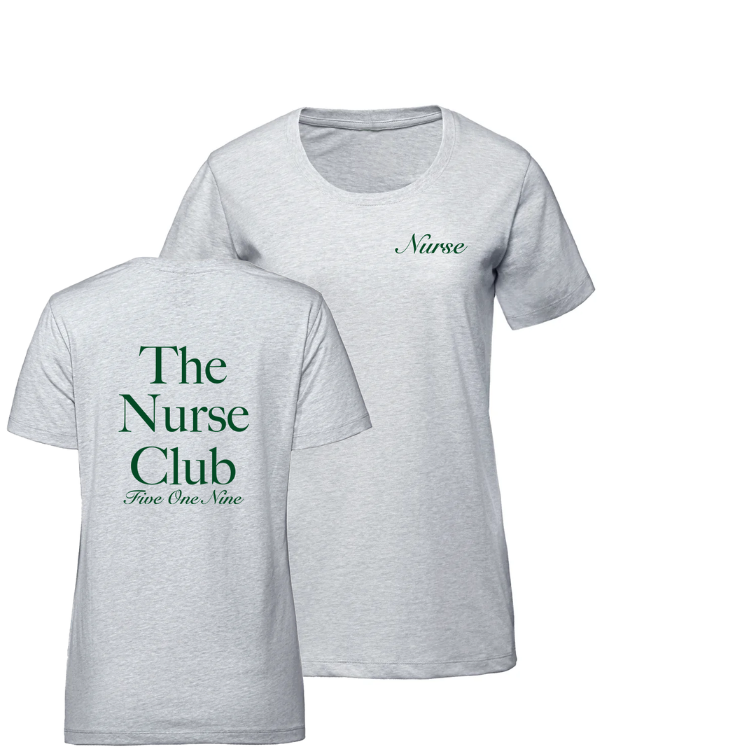 THE NURSE CLUB PREMIUM TEE (WOMENS)