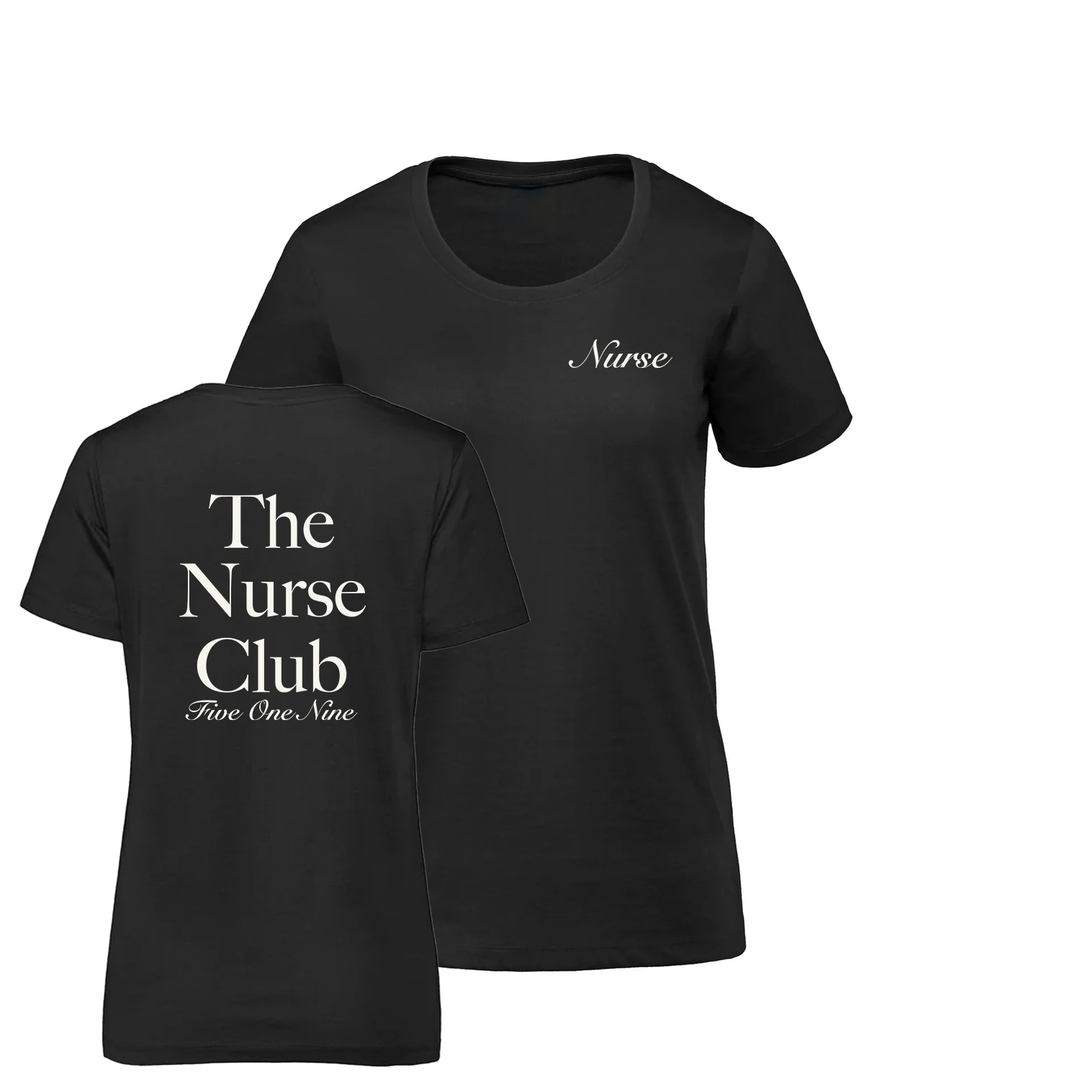 THE NURSE CLUB PREMIUM TEE (WOMENS)