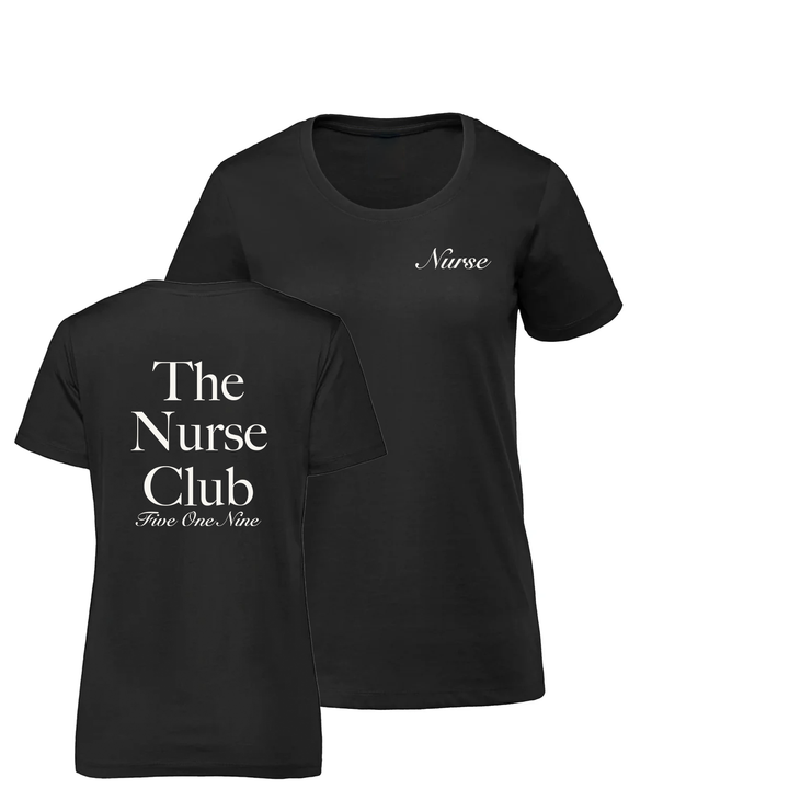 THE NURSE CLUB PREMIUM TEE (WOMENS)